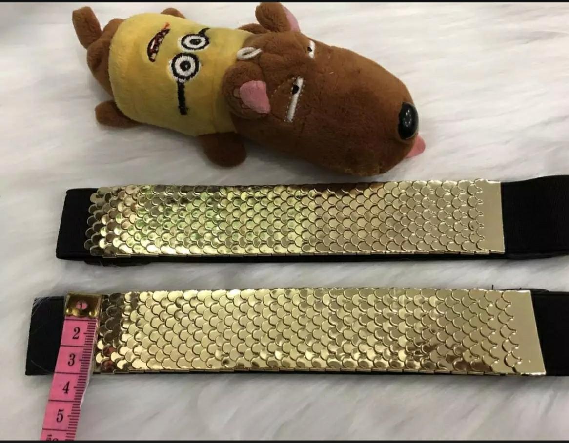 [HCM]Thắt lưng nữ thiết kế dạng vảy cá bảng 3cm