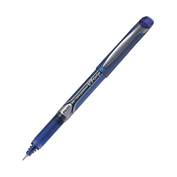 Bút mực nước hi-tech v7 grip pilot bxgpn-v7-l - mực xanh
