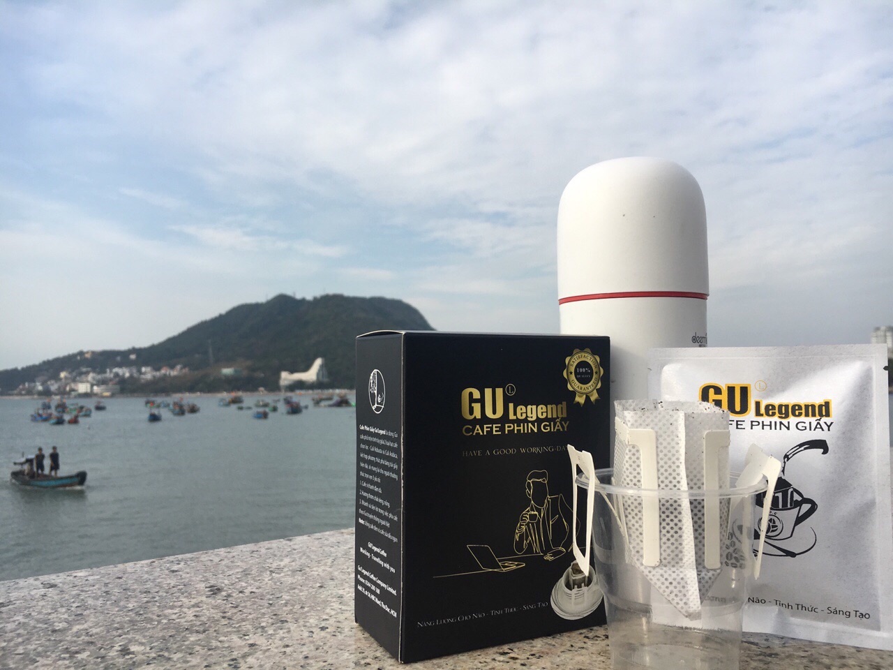 Cafe Phin Giấy GU Legend