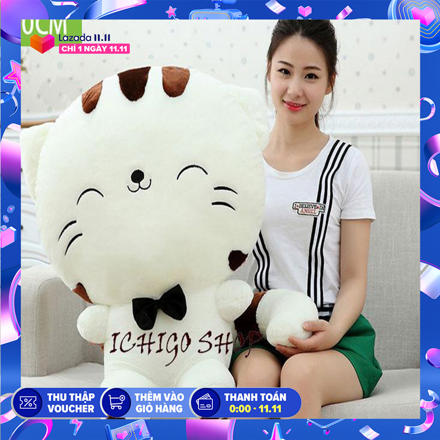 Gấu bông mèo MengMeng cao cấp - 70cm