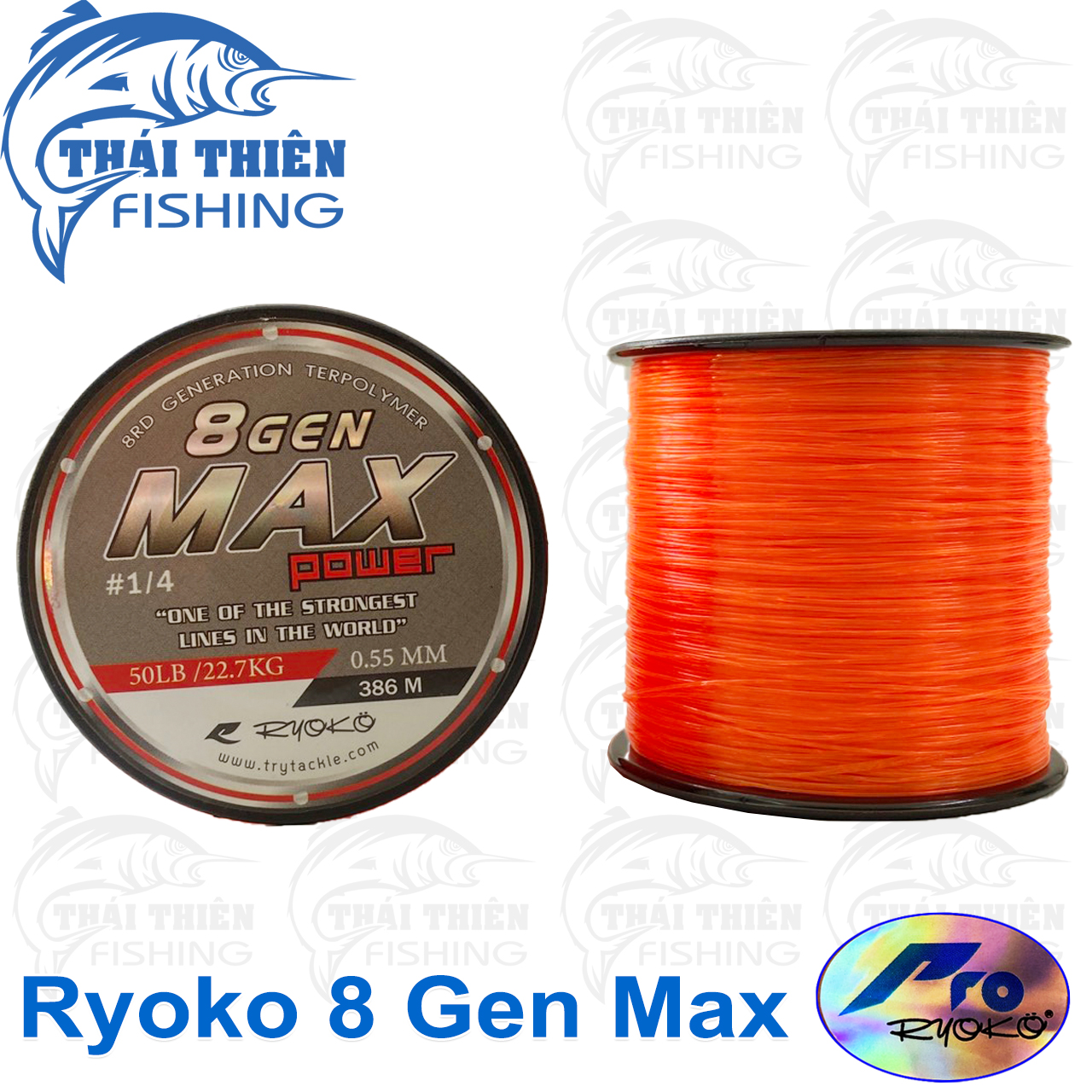 [Pro] Ryoko Thailand Fishing Rod New Generation 8 Gen Max Pro
