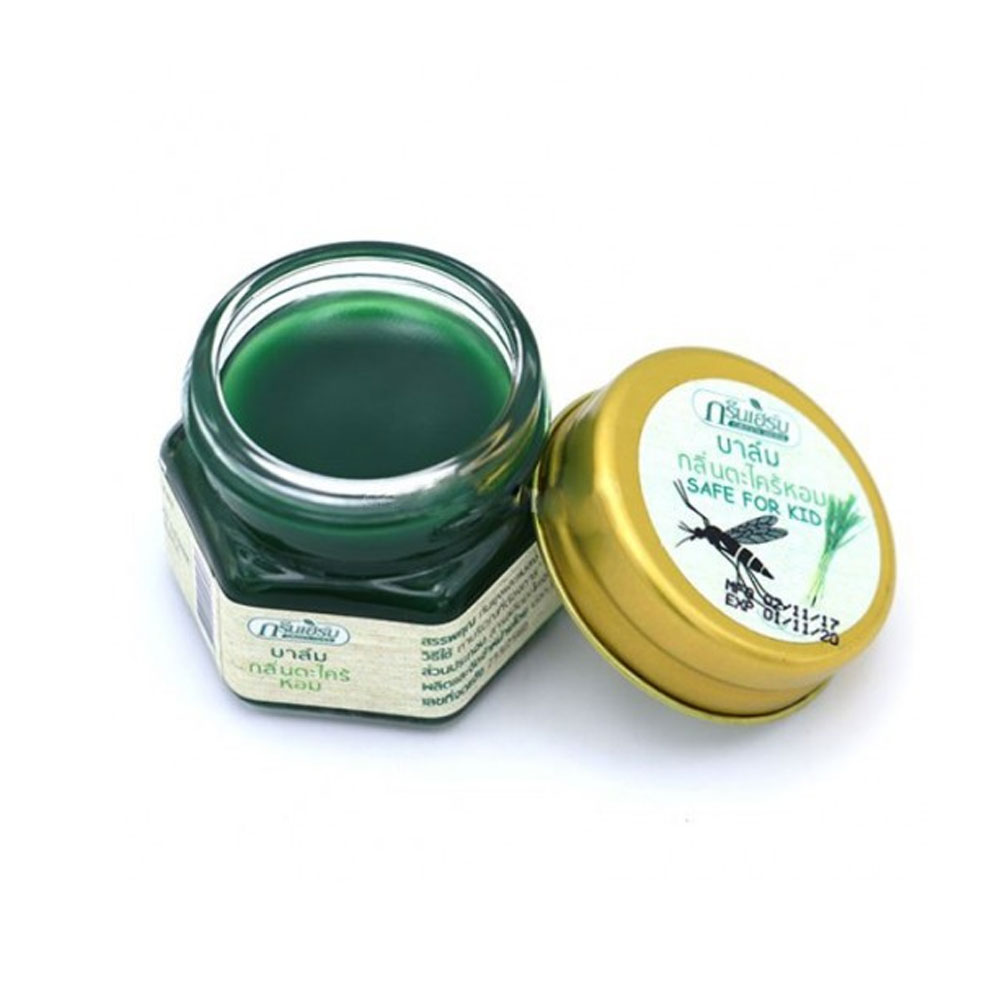 Cao Sả Chống Côn Trùng Đốt Green Herb (Citronella Essence Balm) 10ml