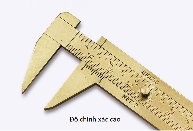 Thước Kẹp Cơ Khí 80mm Chất Liệu Đồng