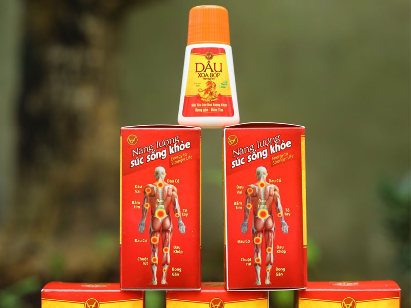 Dầu xoa bóp thảo dược (85 ml hổ lộc vàng)
