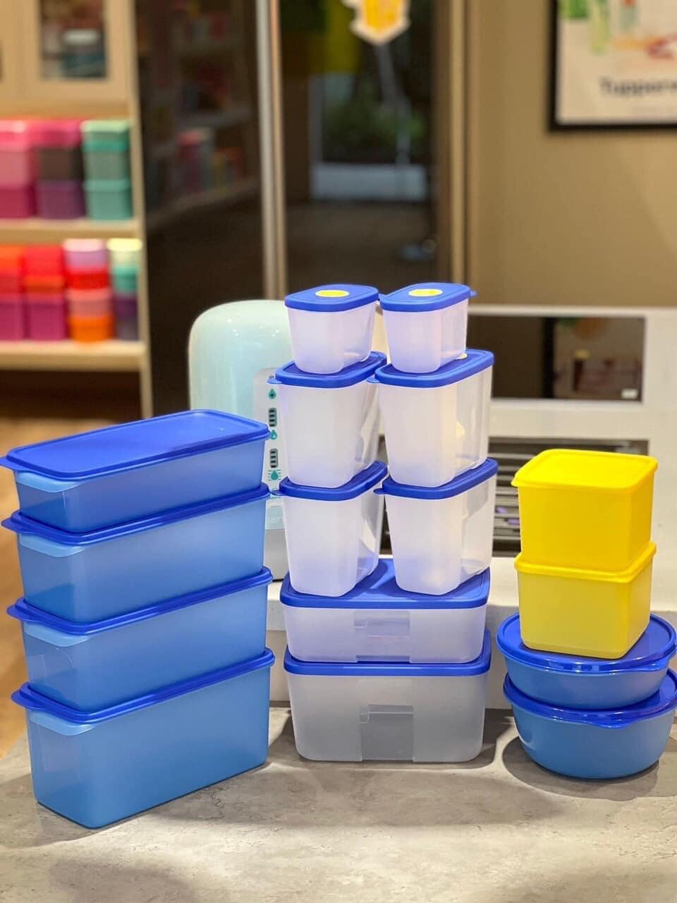 Bộ hộp trữ đông trữ mát Tupperware Modern Set
