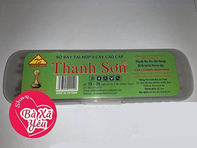 Bộ Ráy Tai Cây Gỗ Thanh Sơn 8 món