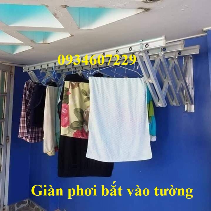 Giàn phơi gắn tường Hàn Quốc