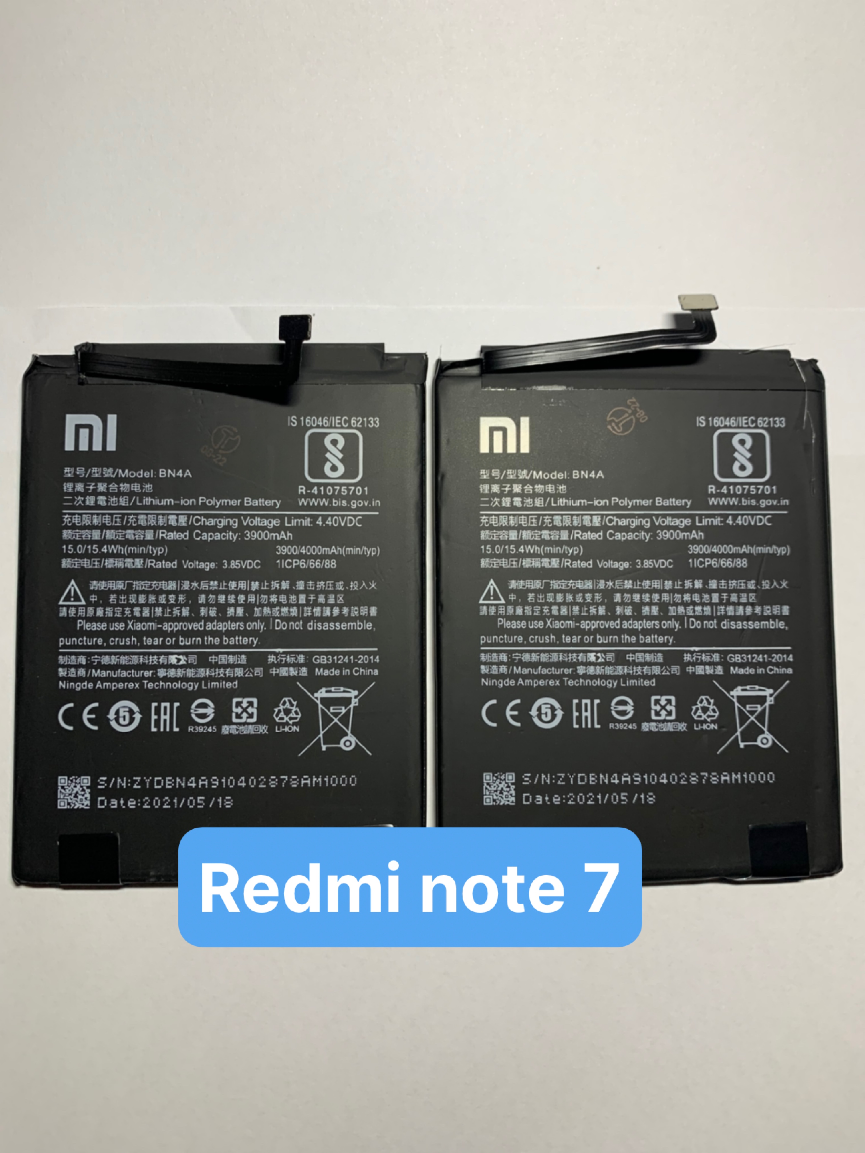 Pin điện thoại Xiaomi redmi note 7 / BN4A hàng zin