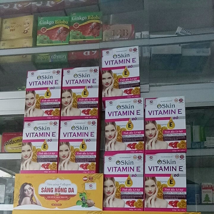 VITAMIN E ĐỎ OSKIN DA ĐẸP THEO THỜI GIAN