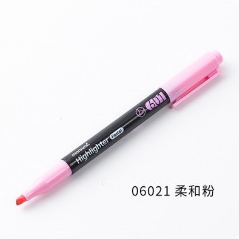 Bút/ Viết dạ quang - đánh dấu trang Monami màu Pastel - bút highlight