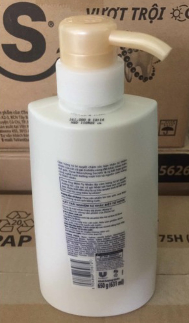 Dầu Gội Dove Hoa Sen Nhật 650g