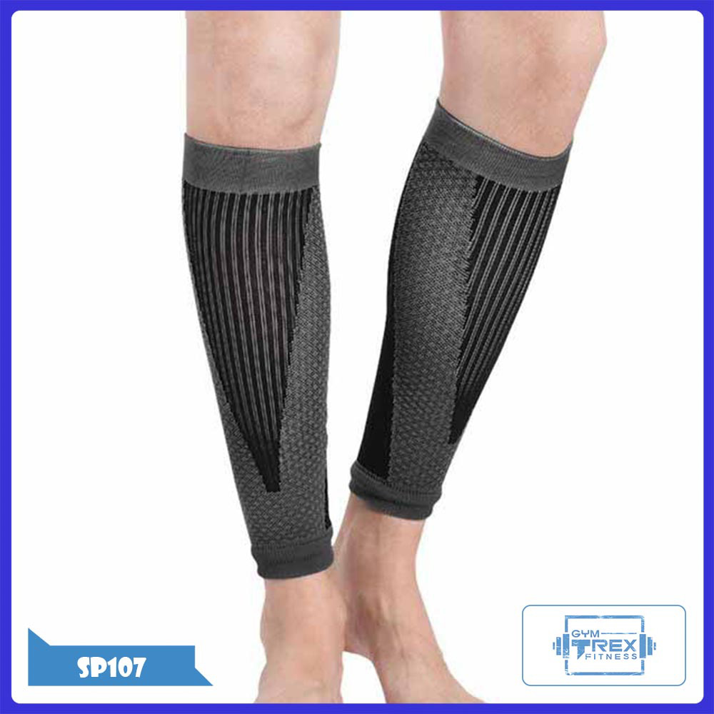 2 Băng bảo vệ bắp chân thể thao Gym Trex SP107 - Bảo vệ chân Aolikes đá bóng, bóng rổ, bóng chuyền