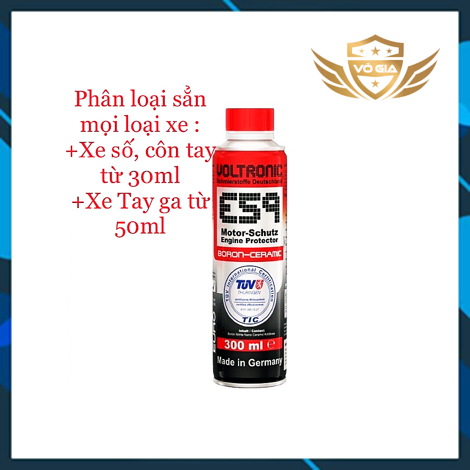 Phụ gia nhớt Voltronic E59 Phủ Sứ Ceramic Động Cơ