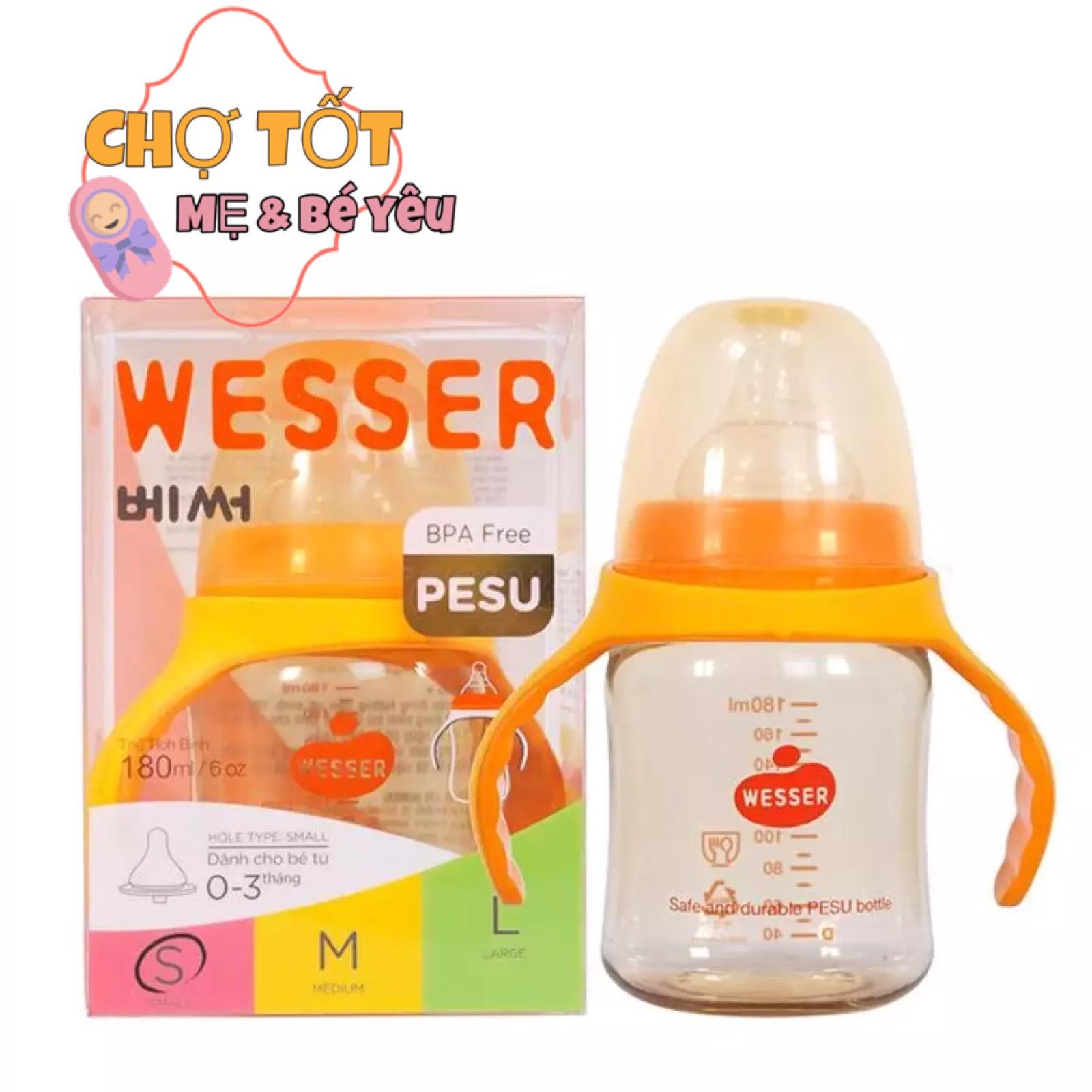 [HCM]NÚM VÚ WESSER CỔ RỘNG SIÊU MỀM SIZE S ( VỈ 2 NÚM )