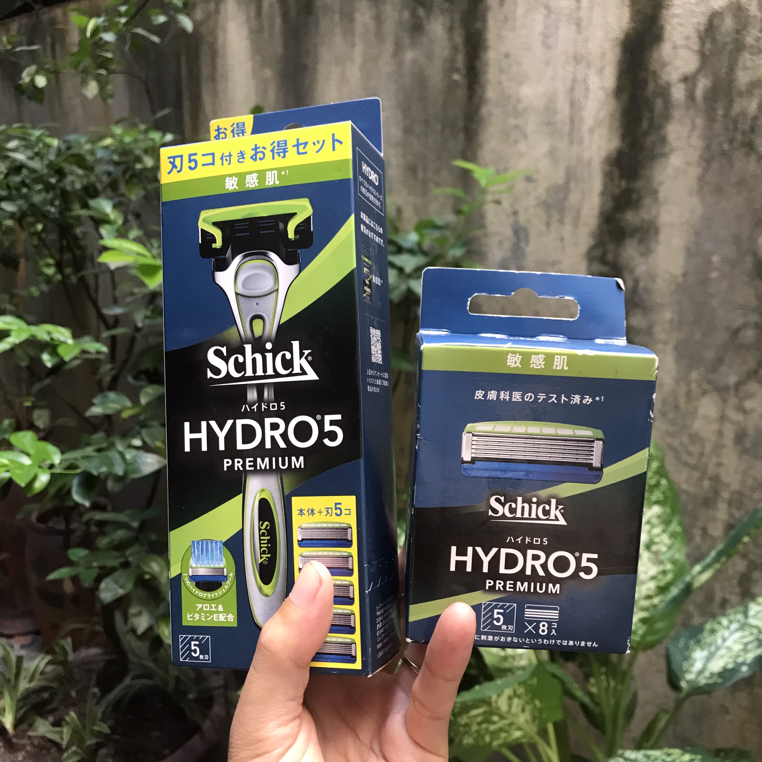 Dao cạo râu Schick Hydro 5 sense - Japan