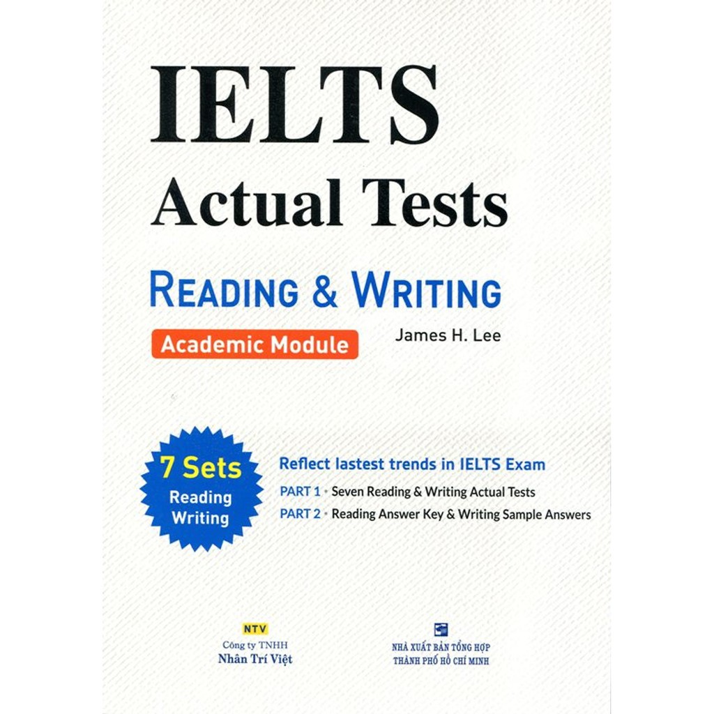 NS Minh Tâm - Sách - IELTS Actual Test Reading & Writing (Không CD)