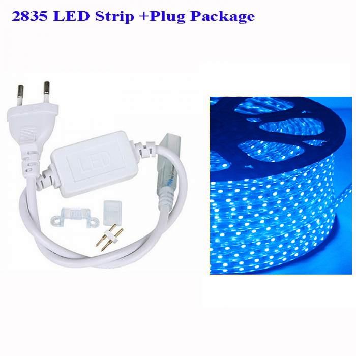 Bộ 20m Đèn Led Dây 2835 led đôi 220V