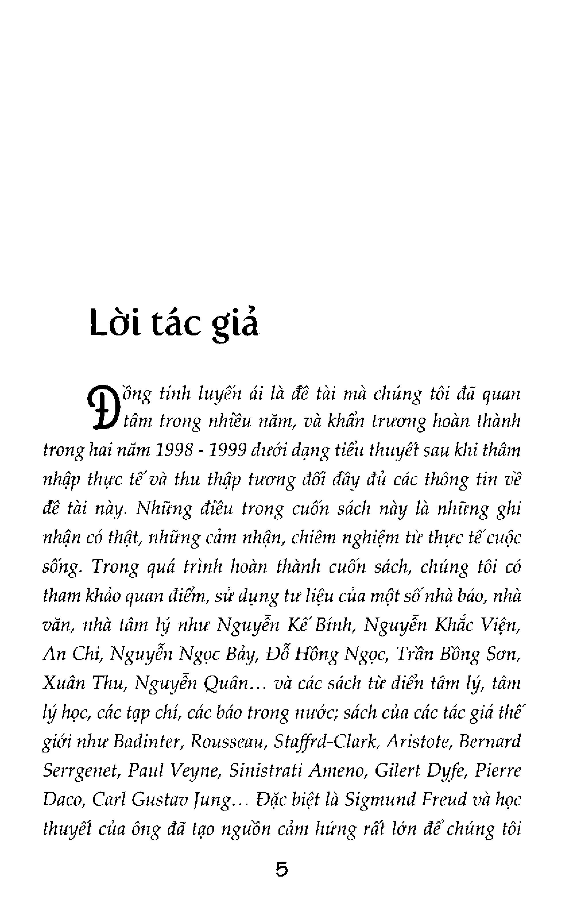 Một Thế Giới Không Có Đàn Bà