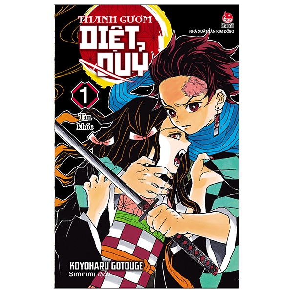 Truyện tranh - Thanh Gươm Diệt Quỷ - Kimetsu No Yaiba lẻ cuốn tập 1 đến tập 20