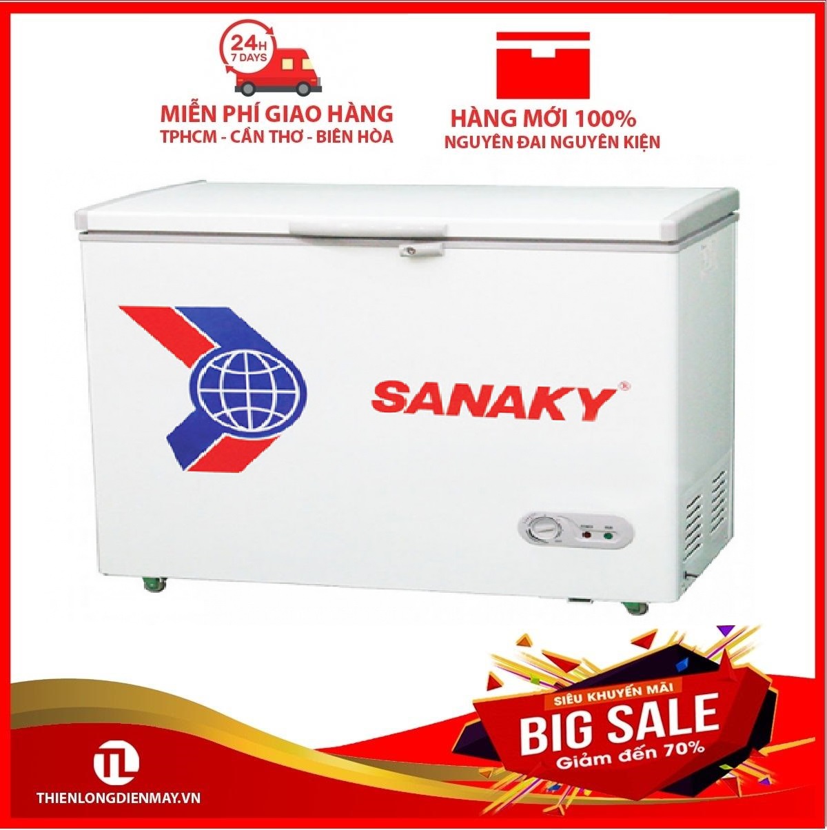 Bảng giá Tủ Đông Sanaky VH-2599HY2 (250L) - Hàng Chính Hãng Điện máy Pico