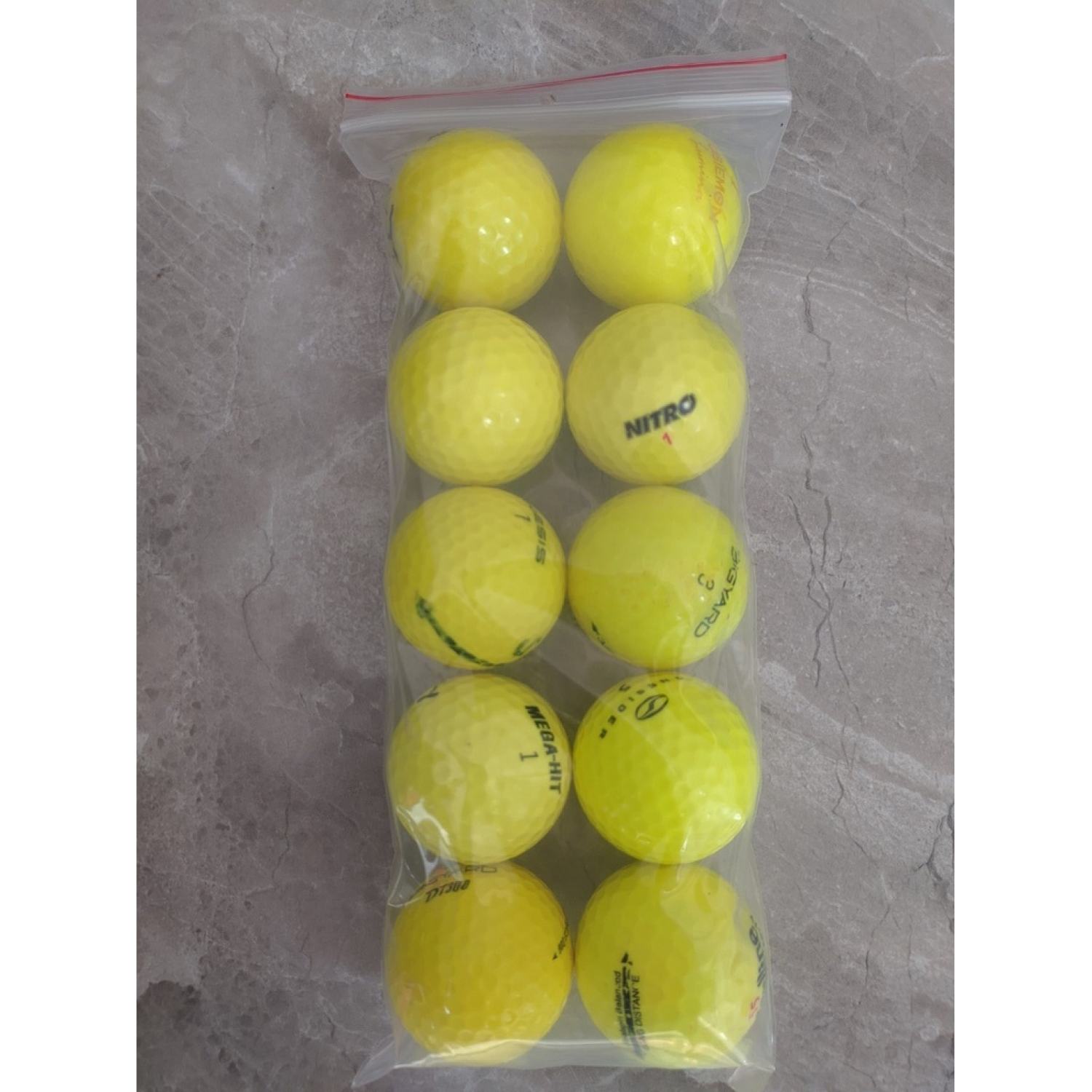 Bóng golf cũ - combo 10 quả -- golf hà nội 247
