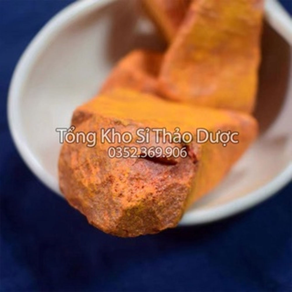 Đá hùng hoàng 100g (Hồng hoàng, hùng tín)