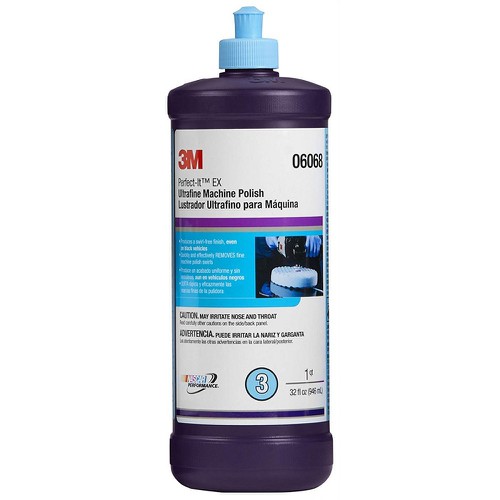Đánh bóng bước 3 cao cấp 3m 06068 perfect-it™ ex ultrafine machine polish, 1 quart