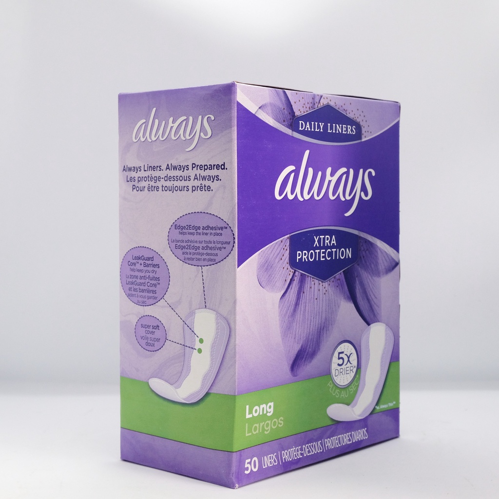 Băng vệ sinh hằng ngày ALWAYS Xtra protection (56m)