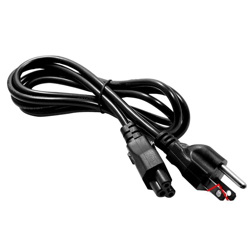 Dây nguồn adapter laptop zin, dây nguồn 2 chân và 3 chân