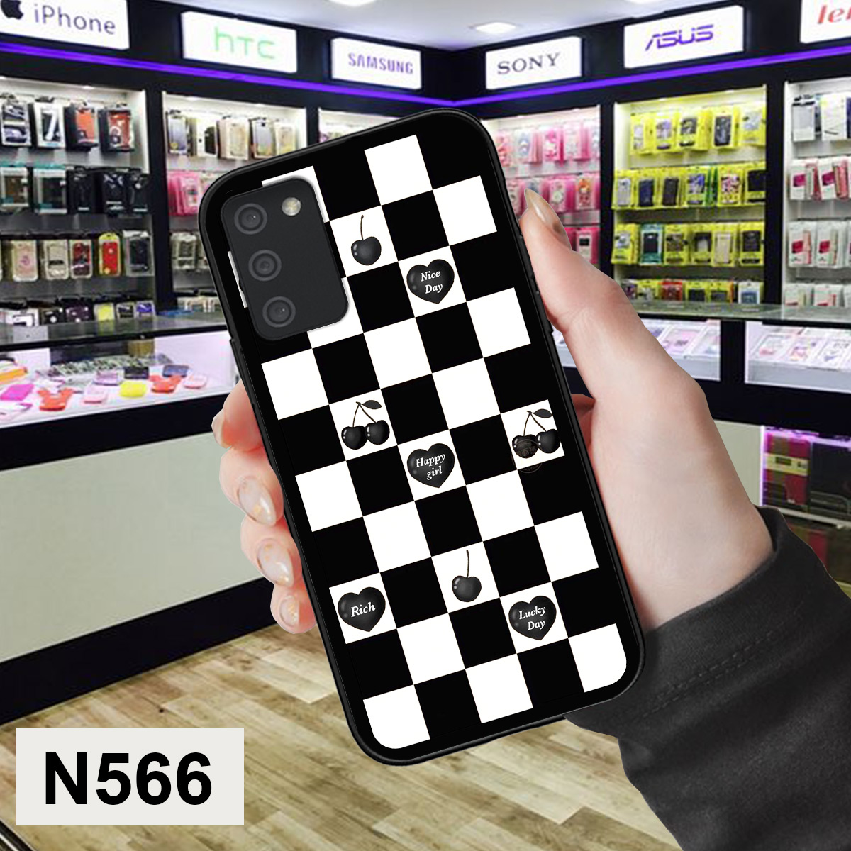 Ốp samsung a02s / a03s in hình gấu 3d sêu dễ thương cute