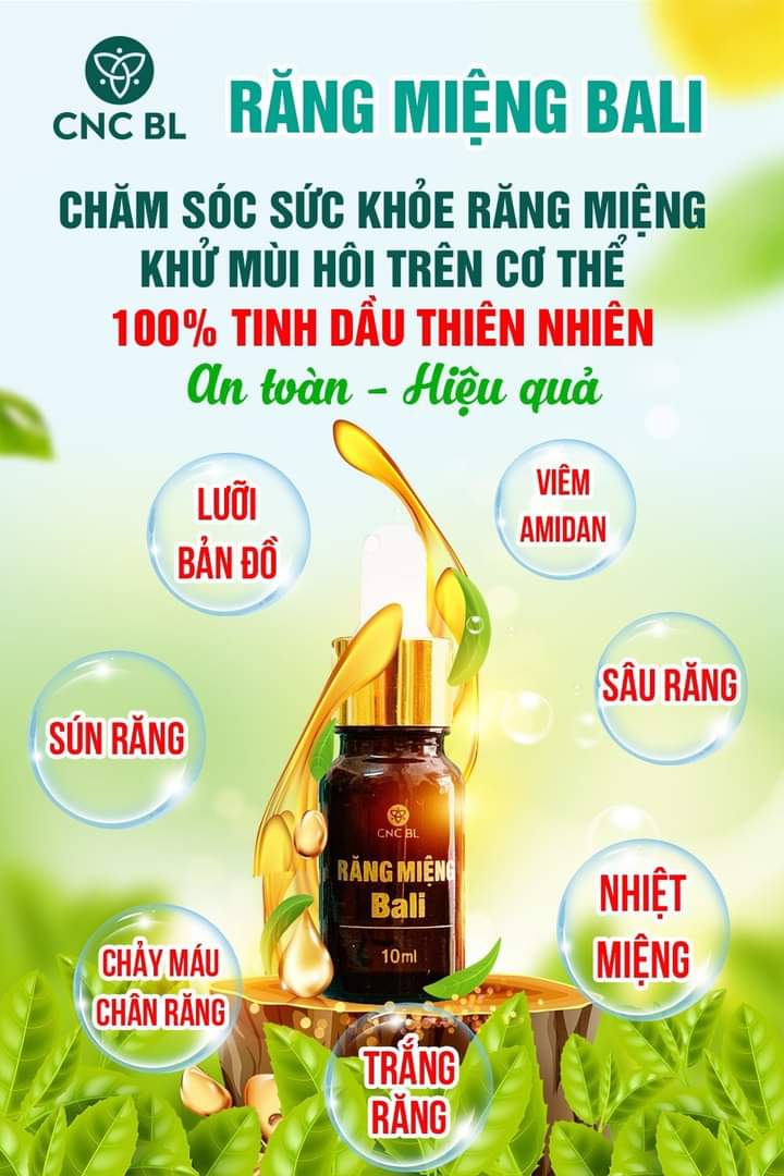 Tinh dầu răng miệng BAli