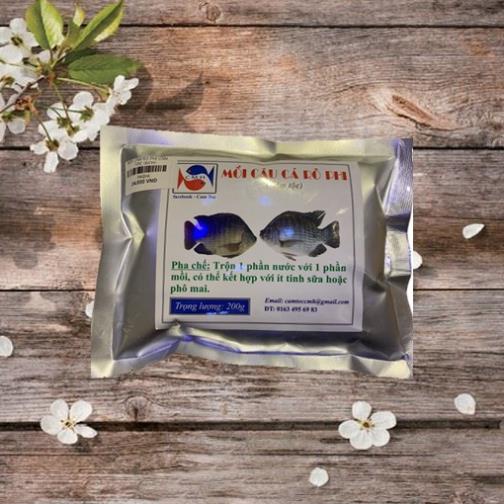 Mồi câu cá rô phi (cám tộc) 200g