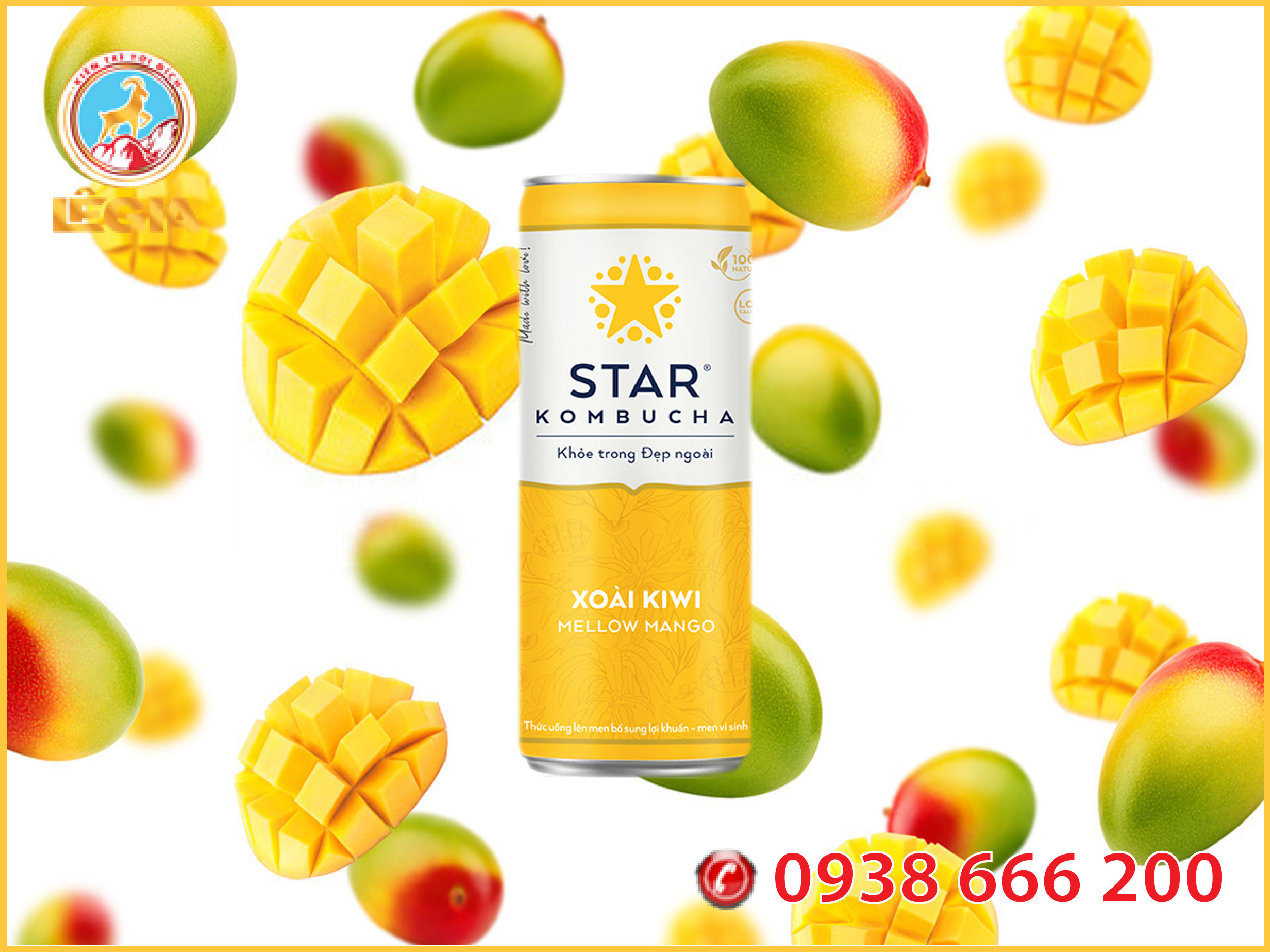 Nước Trái cây STAR KOMBUCHA Nhiều Vị 250ML