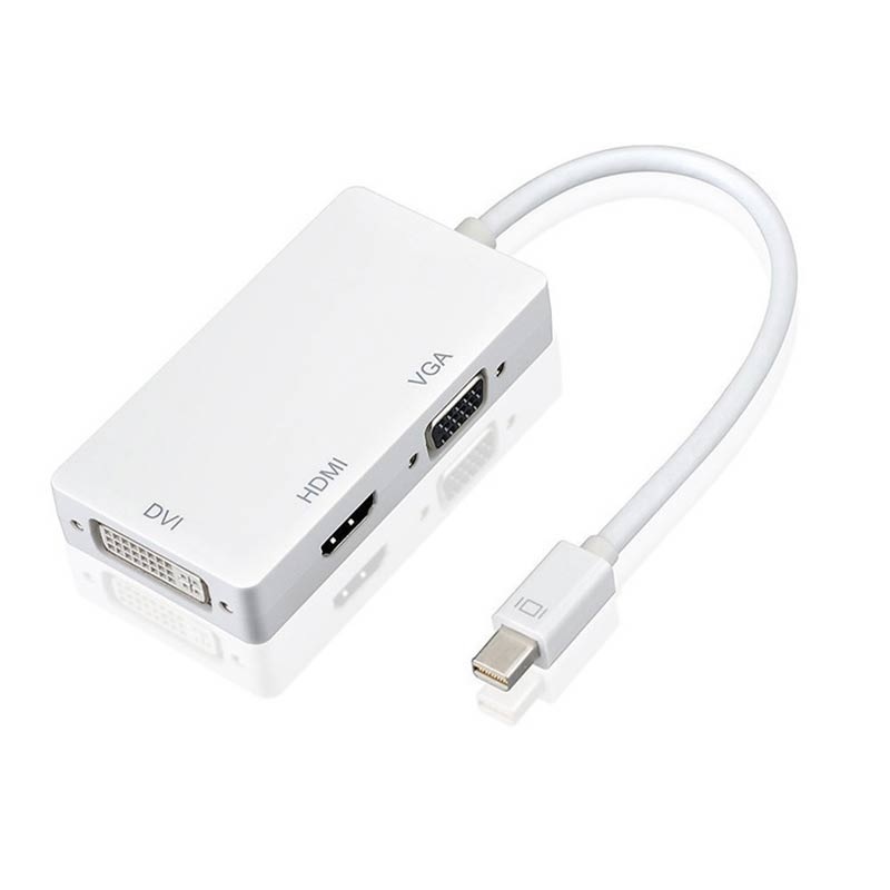 Cáp chuyển đổi mini displayport to hdmi + vga + dvi -dc977