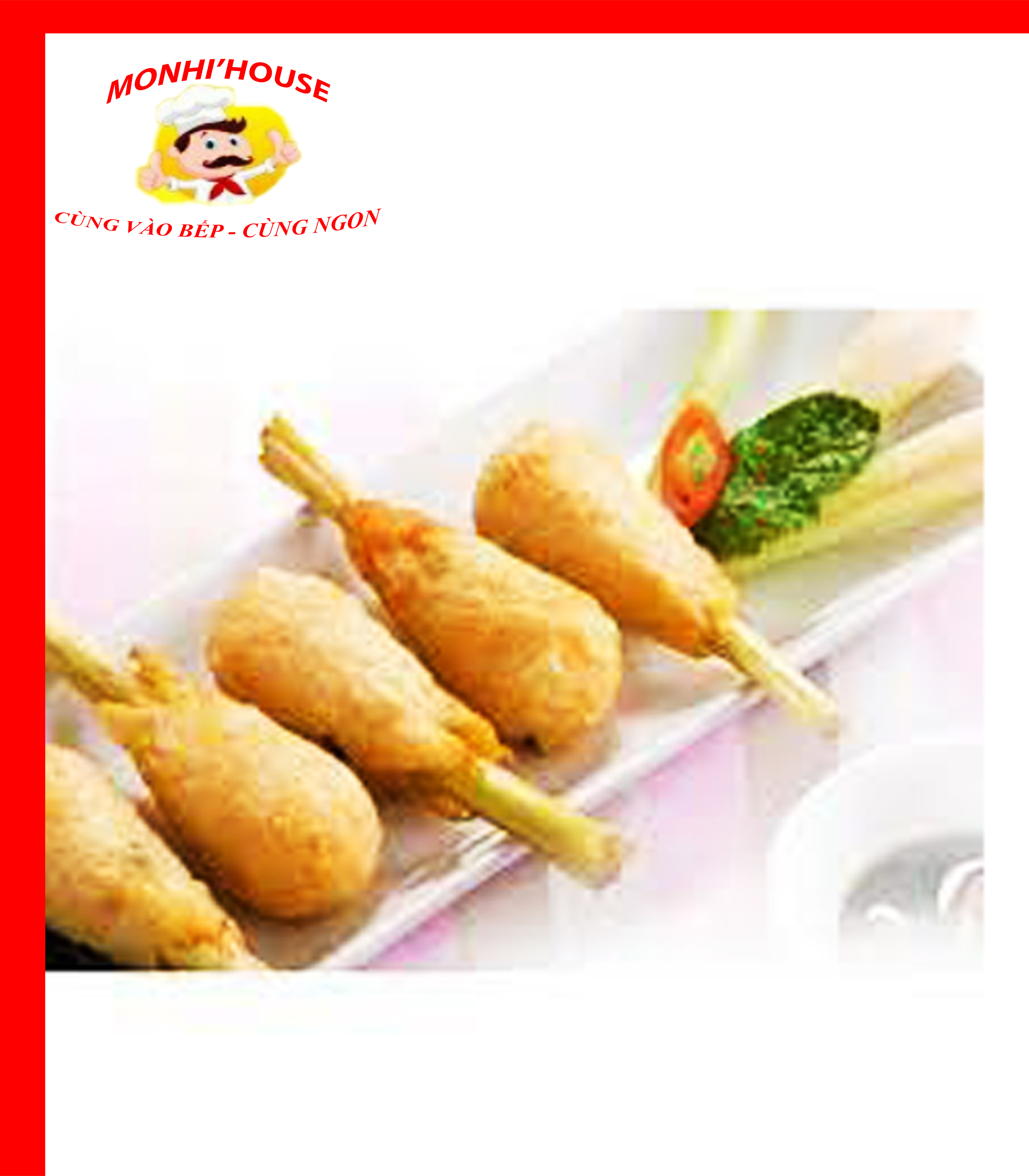 1Kg Chạo sả đùi gà nướng, chiên,