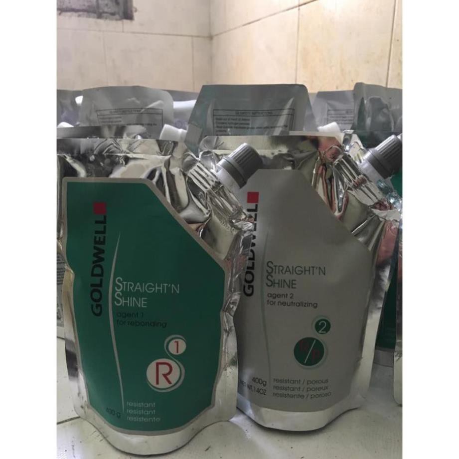 [Rẻ Vô Địch]Cặp Uốn,Ép Nóng Goldwell 400ml X 2