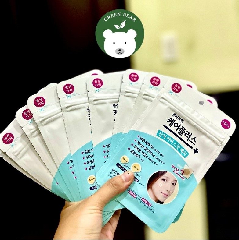 [102 miếng] Miếng Dán Mụn Careplus Của Olive Young