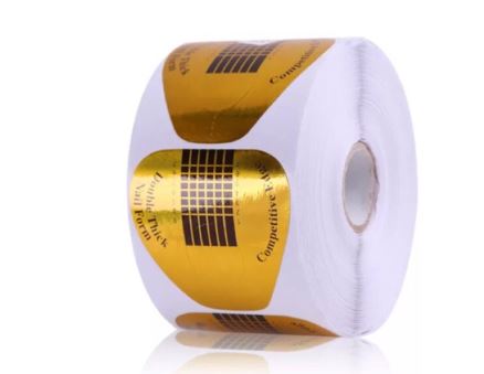 Cuộn 500 miếng giấy tạo form móng