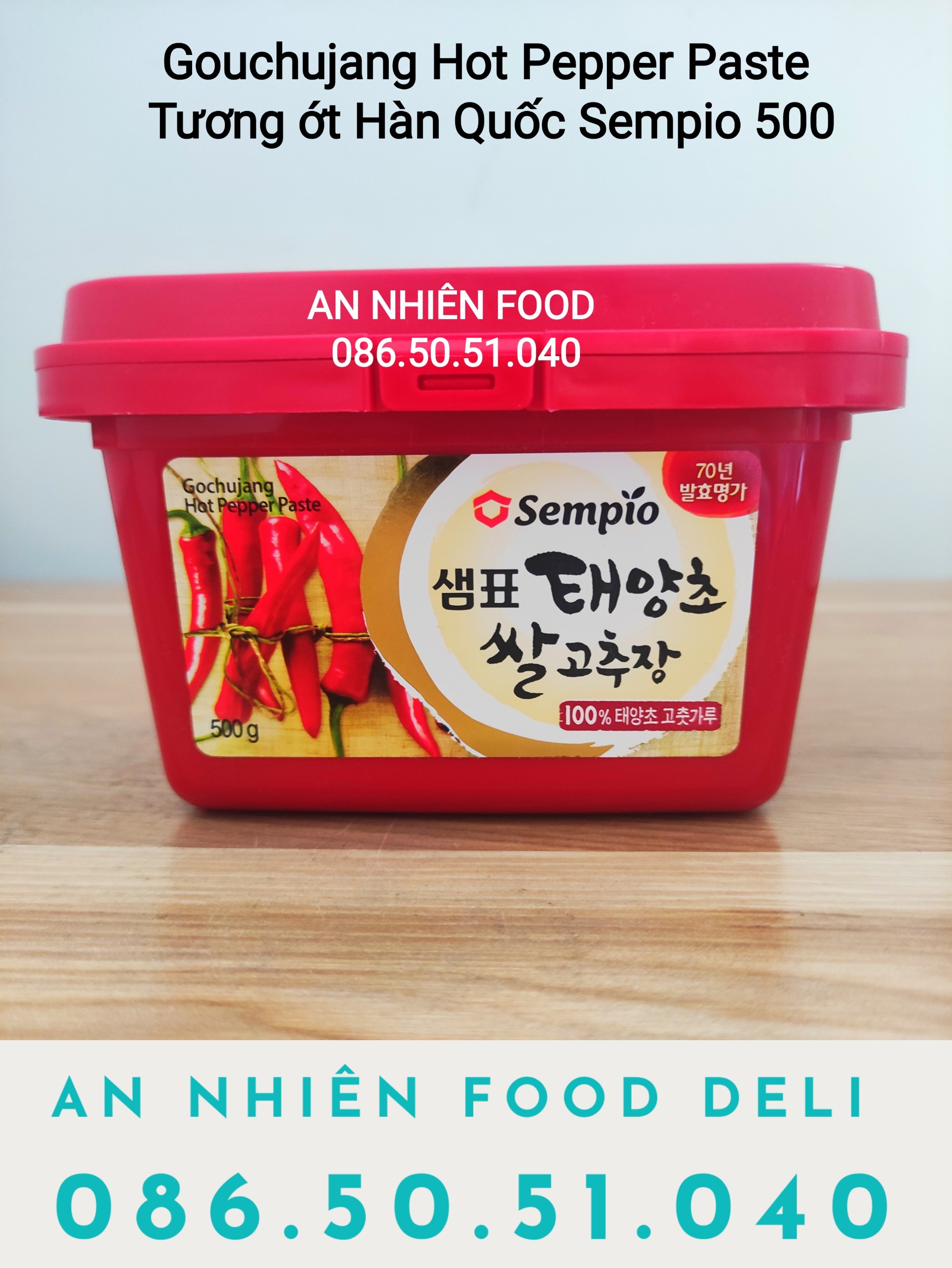 Tương Ớt Hàn Quốc hiệu Sempio 500G