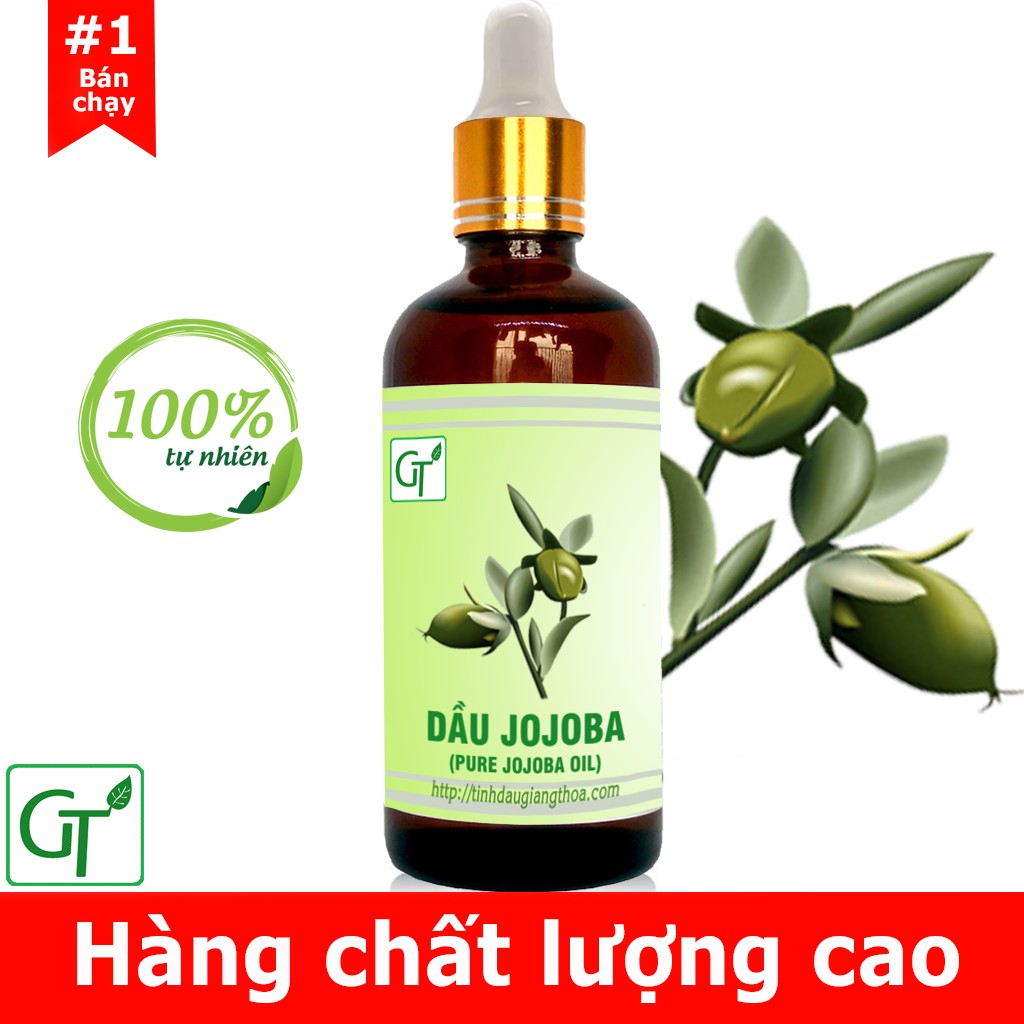 Dầu jojoba nguyên chất - dầu jojoba làm đẹp cao cấp gt - dướng da, dưỡng tóc