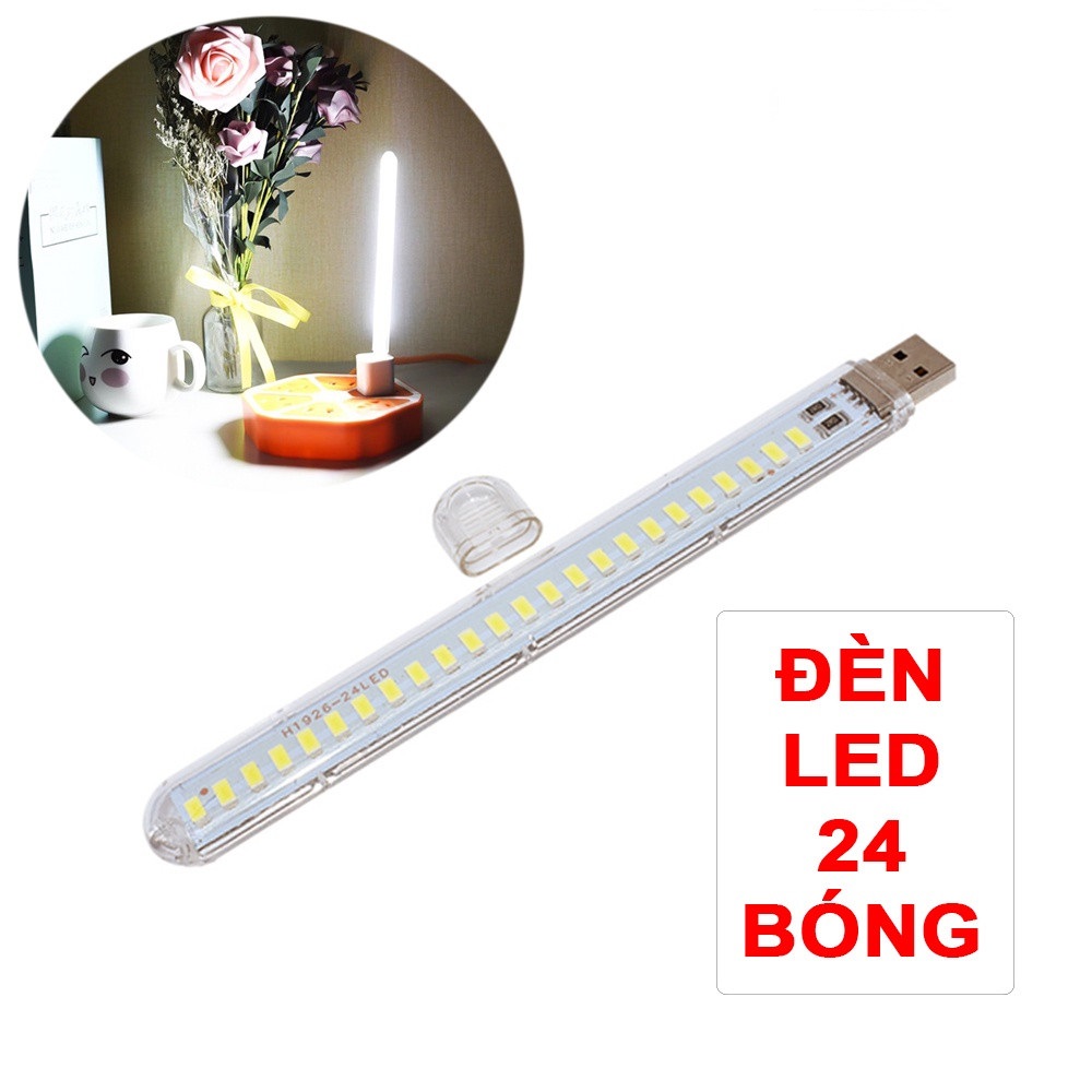 ĐÈN LED 8-24 BÓNG CẮM CỔNG USB SIÊU SÁNG