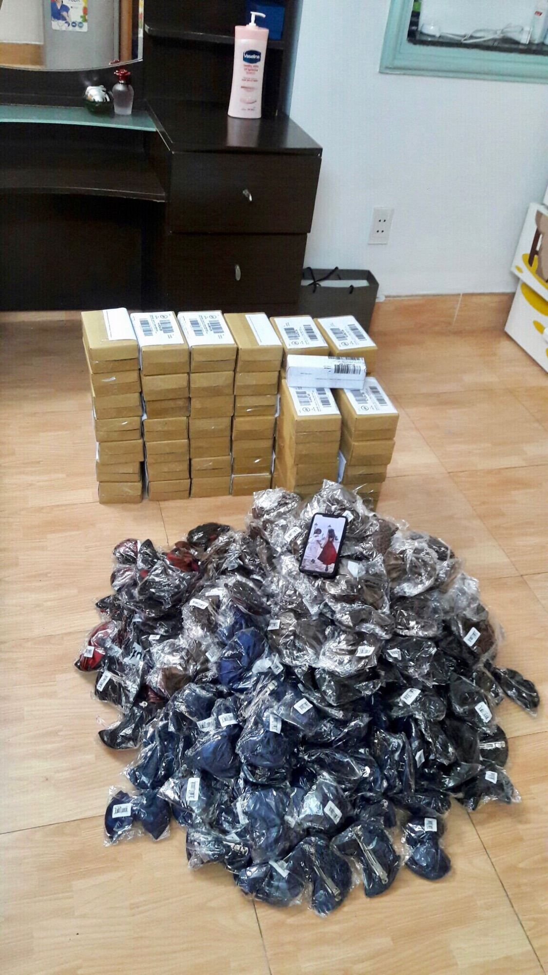 [HCM]COMBO 50 Kẹp Lưới Búi Tóc Hình Nơ màu ĐEN
