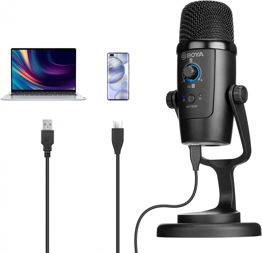 Micro thu âm BOYA BY-PM500 - cổng USB (Khui Seal) - Tường Duy Digital