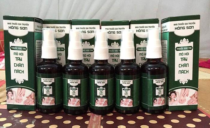 Thảo dược trị mô hôi tay chân