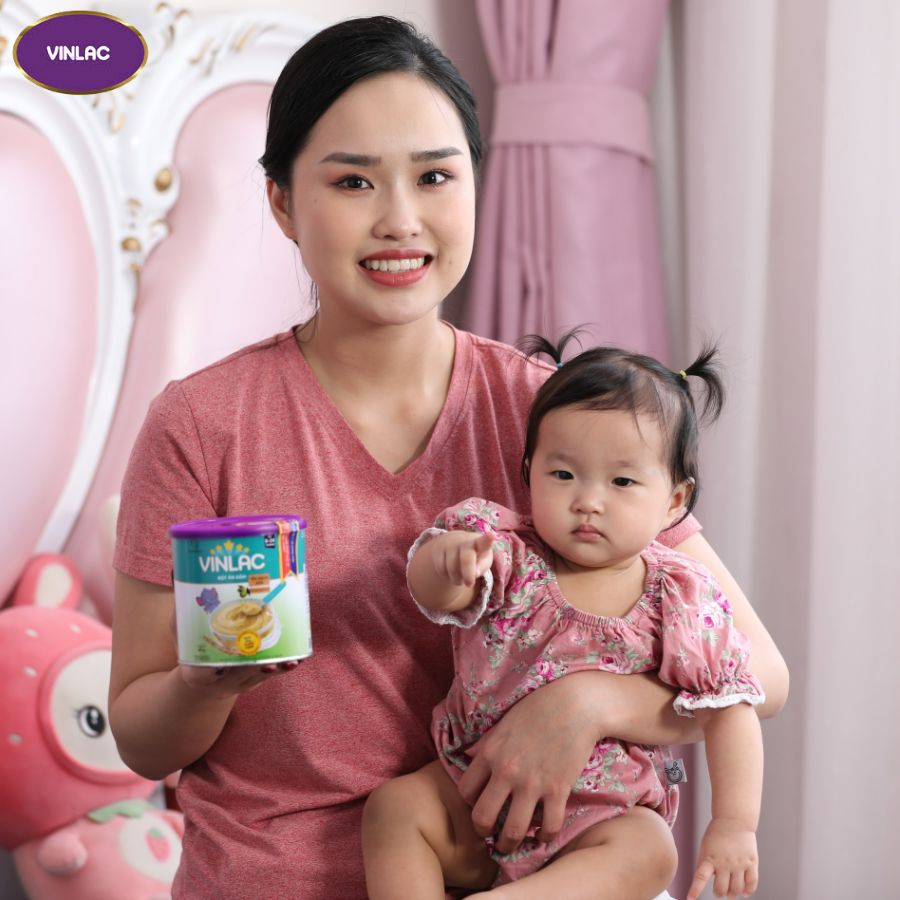 Bột ăn dặm Vinlac vị Gạo Sữa