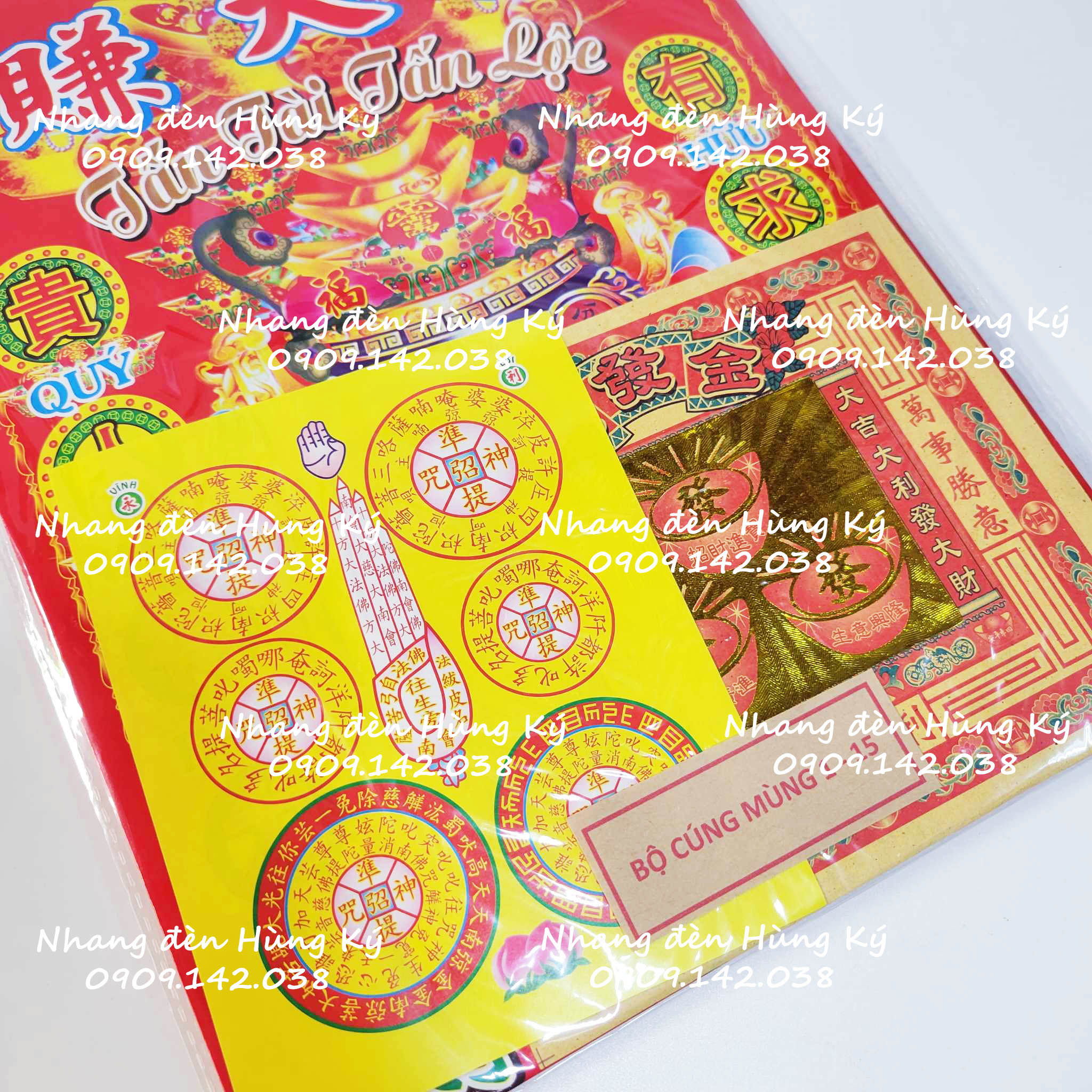 BỘ GIẤY CÚNG MÙNG 1 VÀ 15 HÀNG THÁNG