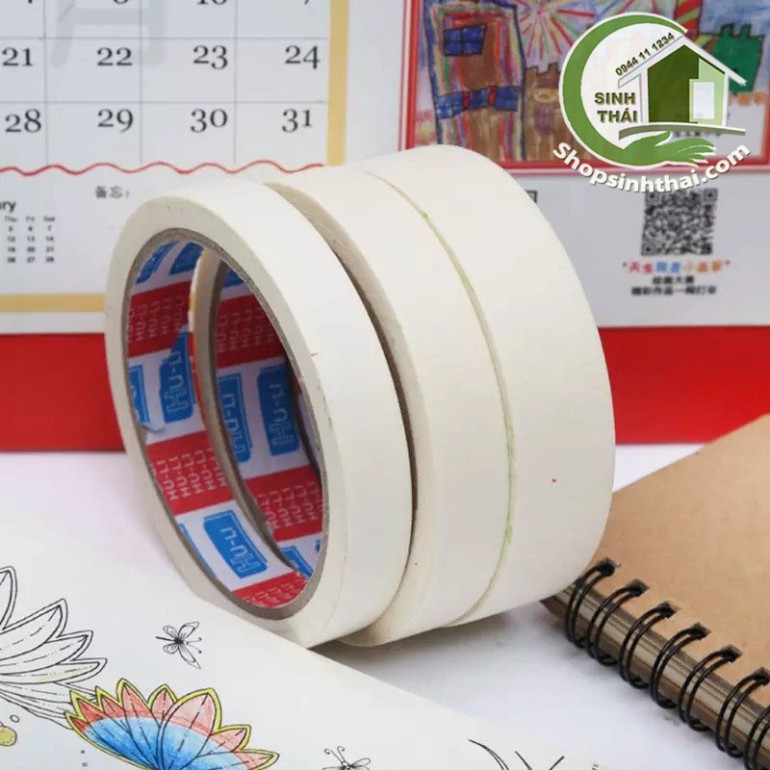 [HCM]Cuộn băng keo giấy 1F2