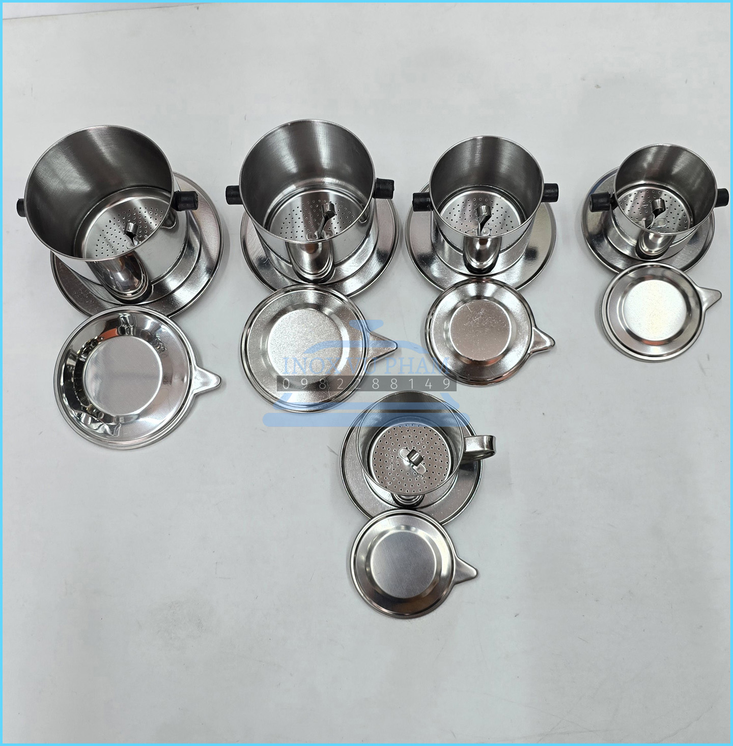 Phin inox pha cafe đủ size