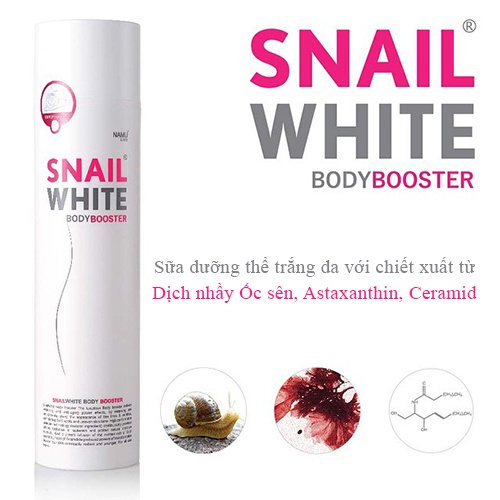 Sữa dưỡng thể dưỡng da chống nắng Snail White Body Lotion Spf 90 200ml
