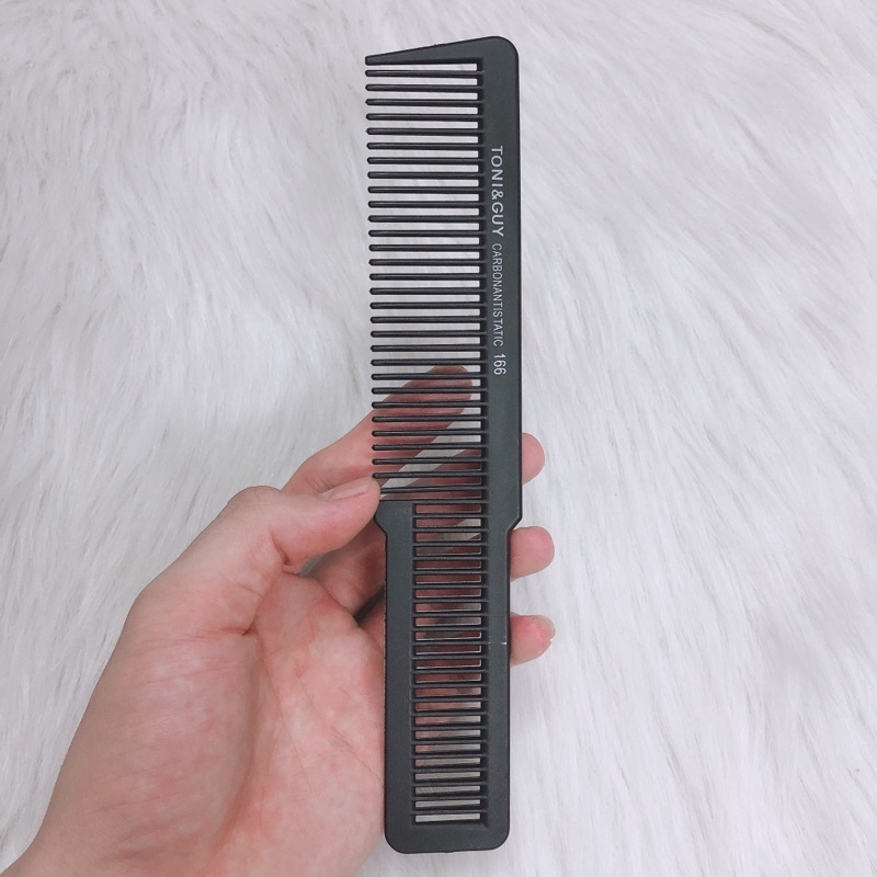 Lược cắt tóc nam bản to barber toni&guy 166 Chuyên nghiệp cho salon tóc